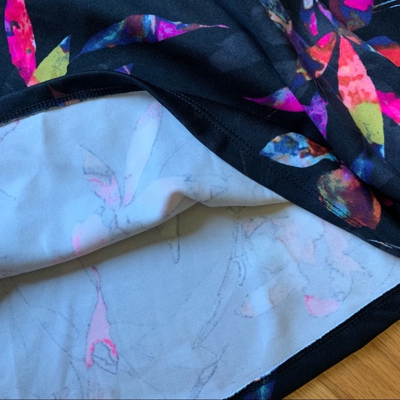 Torrid black floral scuba skater set - Picture 6 of 13